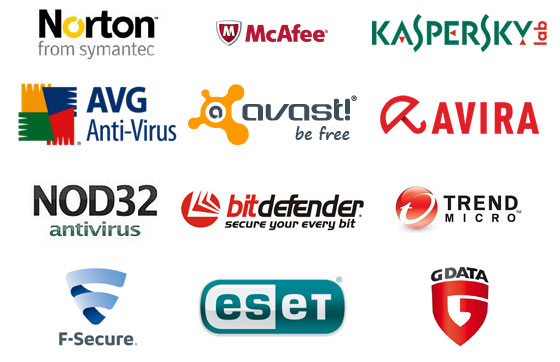 anti virus logos