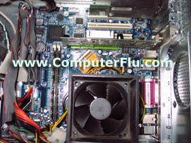 Computer Flu - Inside a Desktop PC